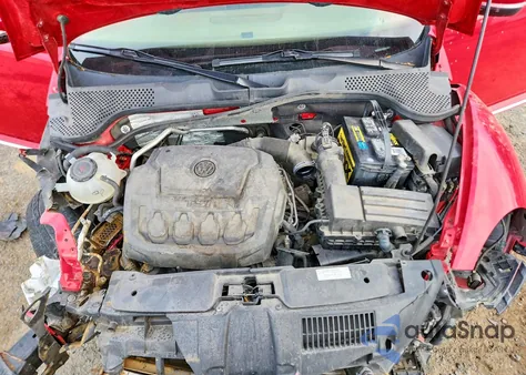 2018 Volkswagen Beetle S из США, поврежденный, VIN 3VW5DAATXJM501823